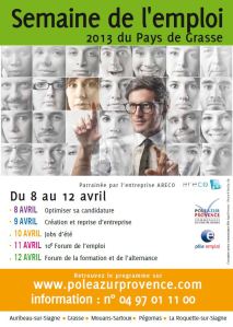 semaine emploi 2013 grasse